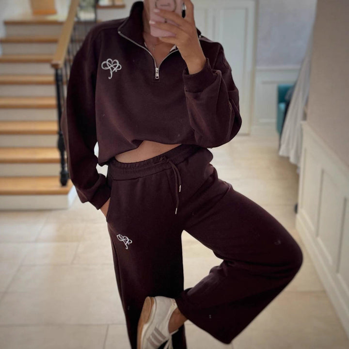 Dame moderigtig sweater med høj krave Stilla
