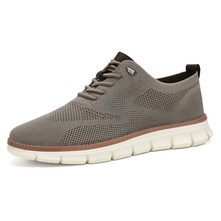 Dame Sneakers med åndbart strikdesign Stilla