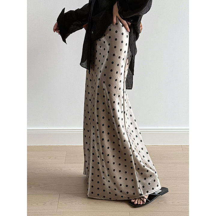 Dame Elegant skåret Polka-dot bukser Stilla