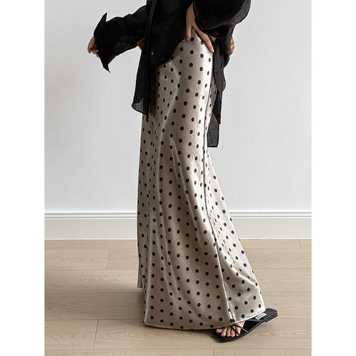 Dame Elegant skåret Polka-dot bukser Stilla