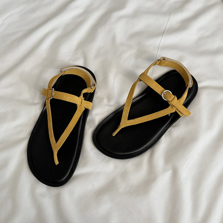 Femme Stilfulde Flade Sandaler Stilla