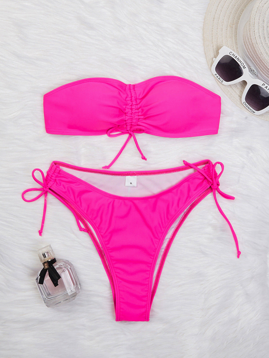 Femme Bandeau Cut-Out Bikini Set Stilla