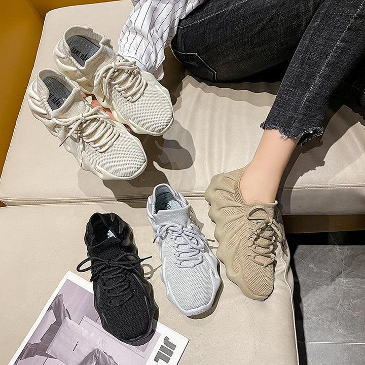 Dame Modiske Sneakers med innovativ sålestruktur og åndbart overmateriale Stilla