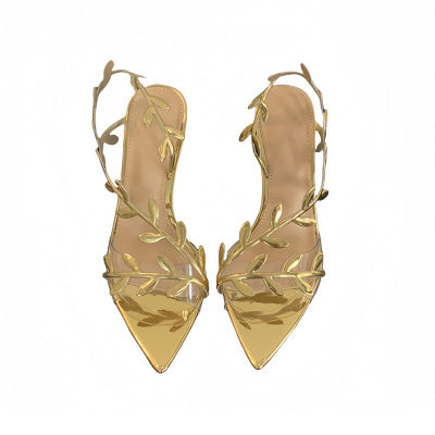Dame sandaler i moderne bladdesign Stilla