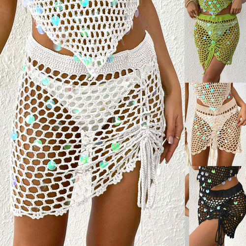 Femme Hæklet Cover-Up Skørt Stilla