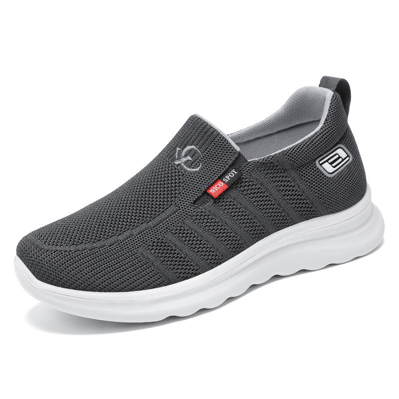 Femme Letvægts Slip-On Vandresko med åndbart Strikkemateriale Stilla