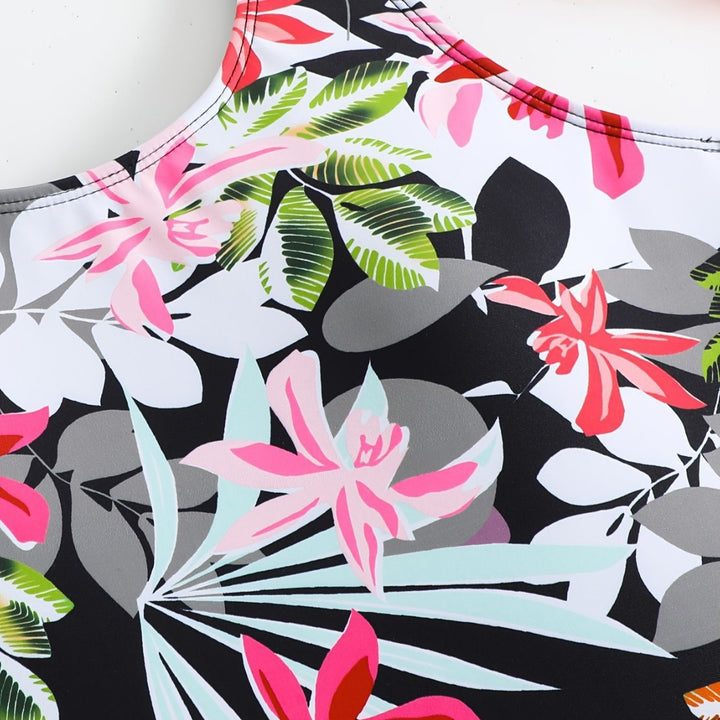 Dame jumpsuit med blomsterprint Skovae