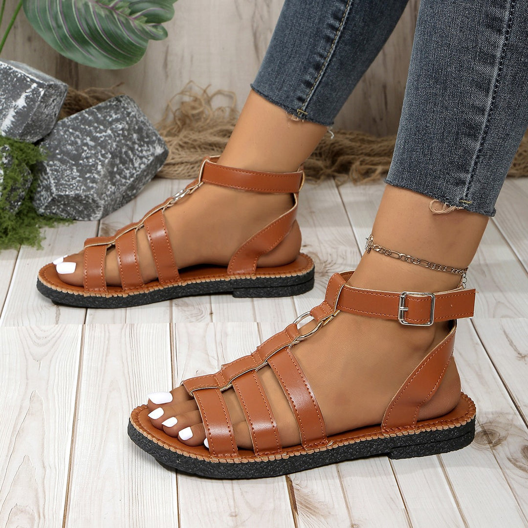 Dame Sandaler i moderne Strappy-stil Stilla