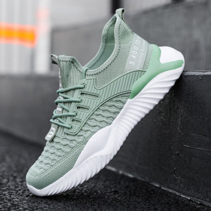 Herrer Åndbare Fritids Sneakers med Fleksibelt Design Stilla