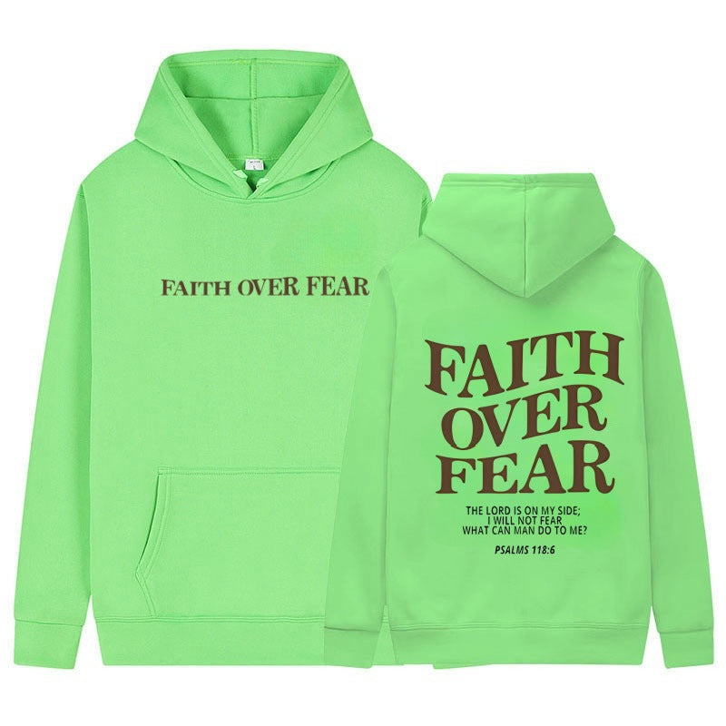 Dame hoodie med inspirerende tekst og høj kvalitet håndværk Skovae
