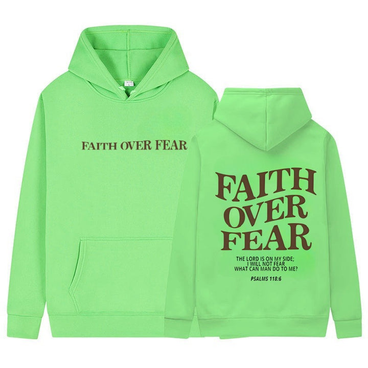 Dame hoodie med inspirerende tekst og høj kvalitet håndværk Skovae