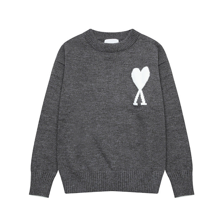 Stilla | Hjerte-broderet kvinders sweater
