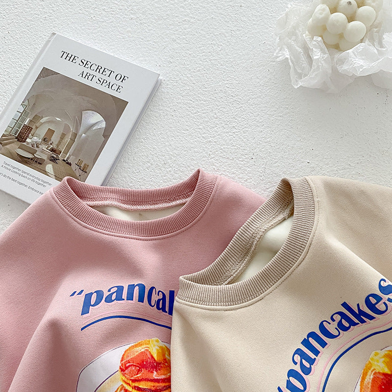 Børne Grafik Print Sweatshirt Stilla