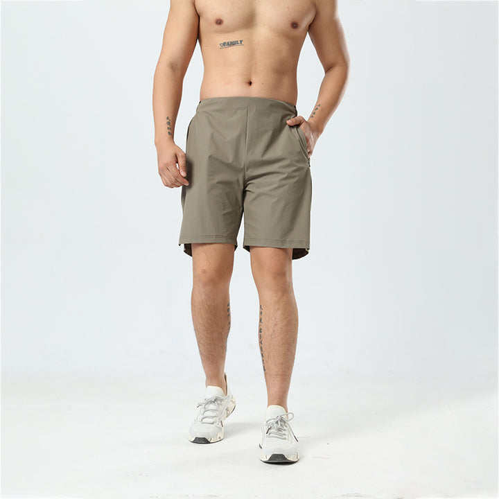 Herrer let sports shorts med praktiske lommer Stilla