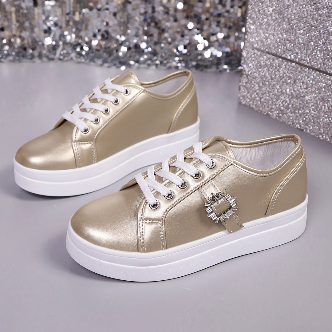 Dame Mode Platform Sneakers Stilla