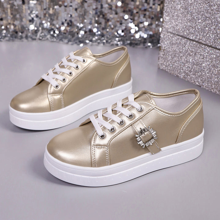 Dame Mode Platform Sneakers Stilla