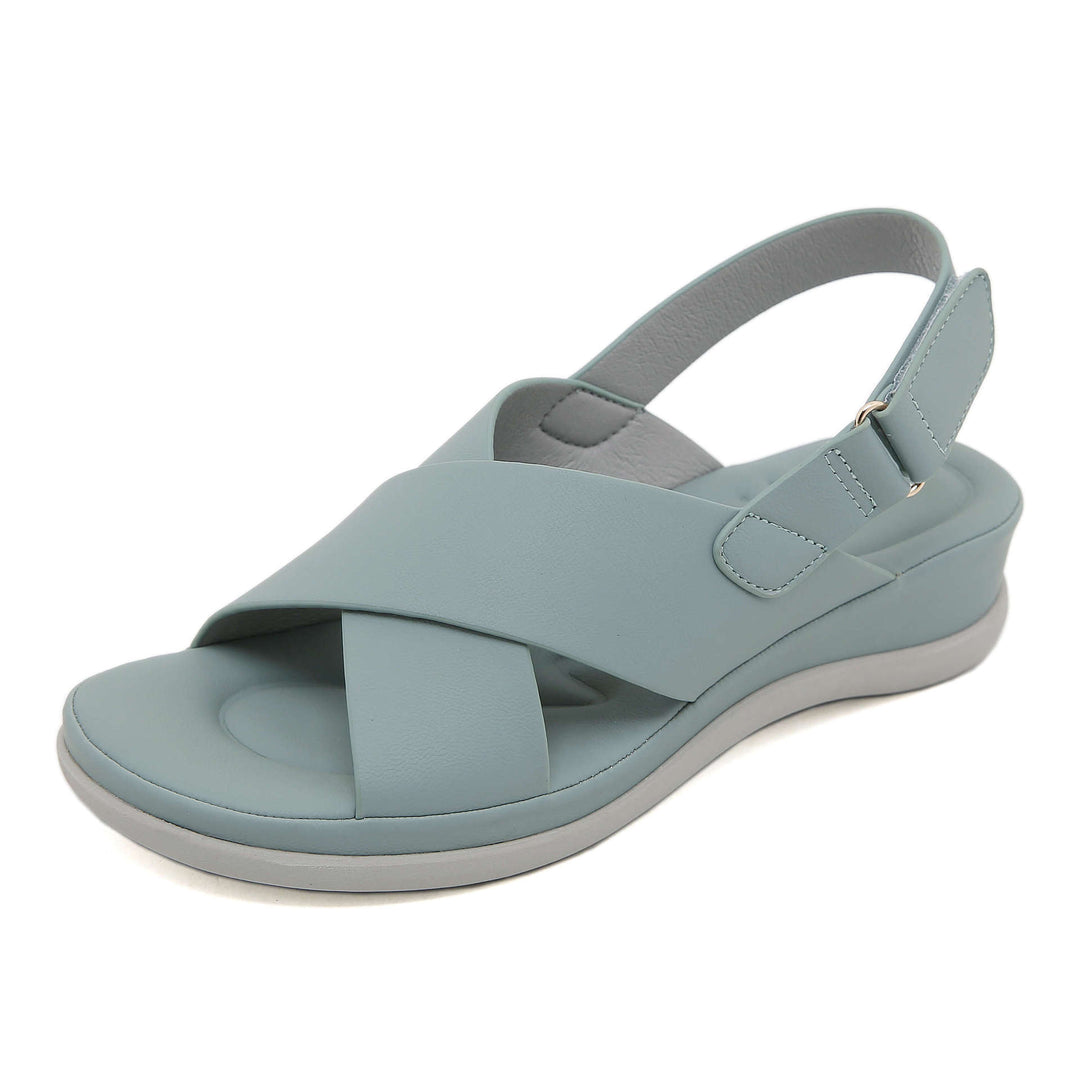 Dame kile sandaler med justerbar rem og ergonomisk fodbede Stilla