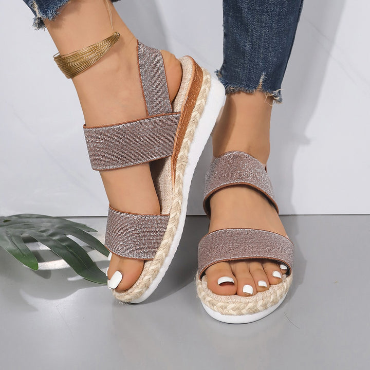 Dame Komfortable Tøfler Sandaler med fleksibel Sål Stilla
