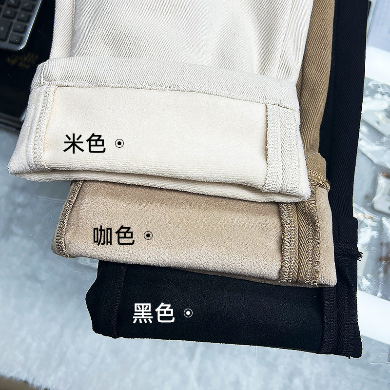 Damer Slim-Fit Jeans med høj talje og elastisk materiale Stilla