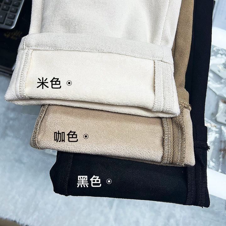 Damer Slim-Fit Jeans med høj talje og elastisk materiale Stilla
