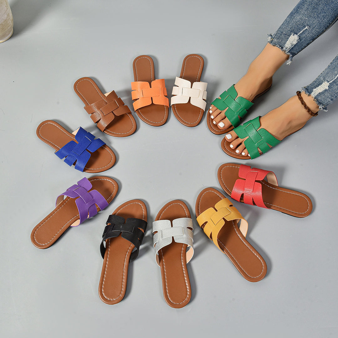 Dame Rem-sandaler i moderne design med komfortabel fodseng Stilla