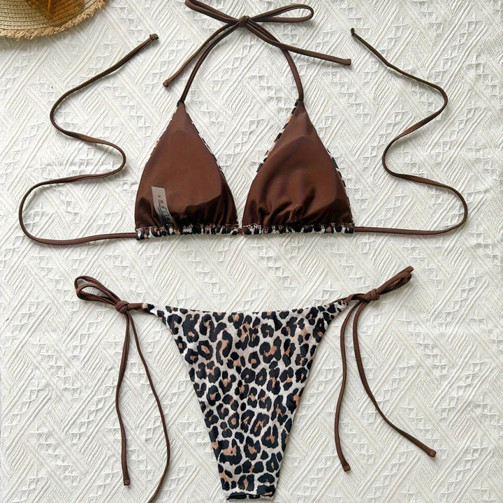 Femme Triangle Bikini Sæt Stilla