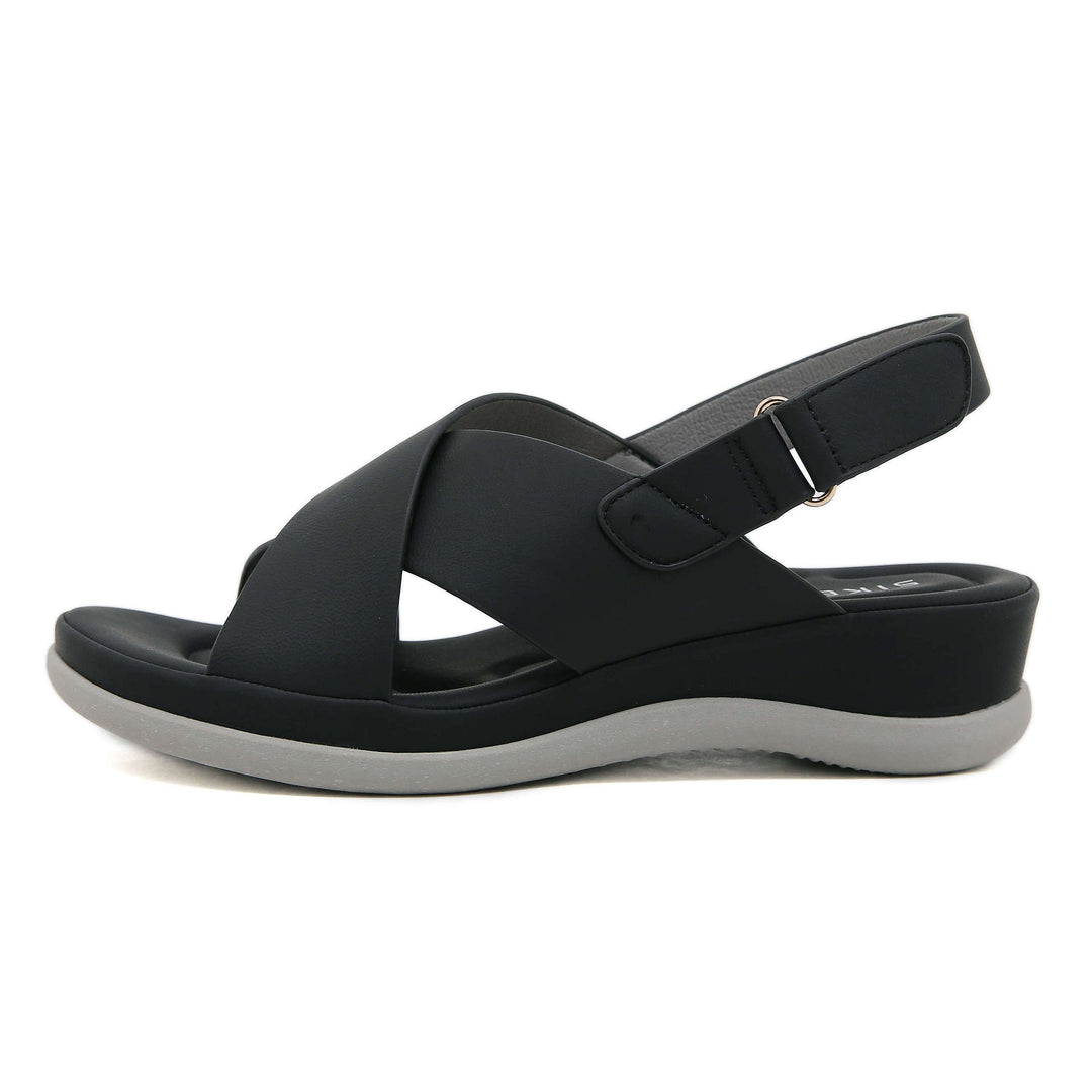 Dame kile sandaler med justerbar rem og ergonomisk fodbede Stilla