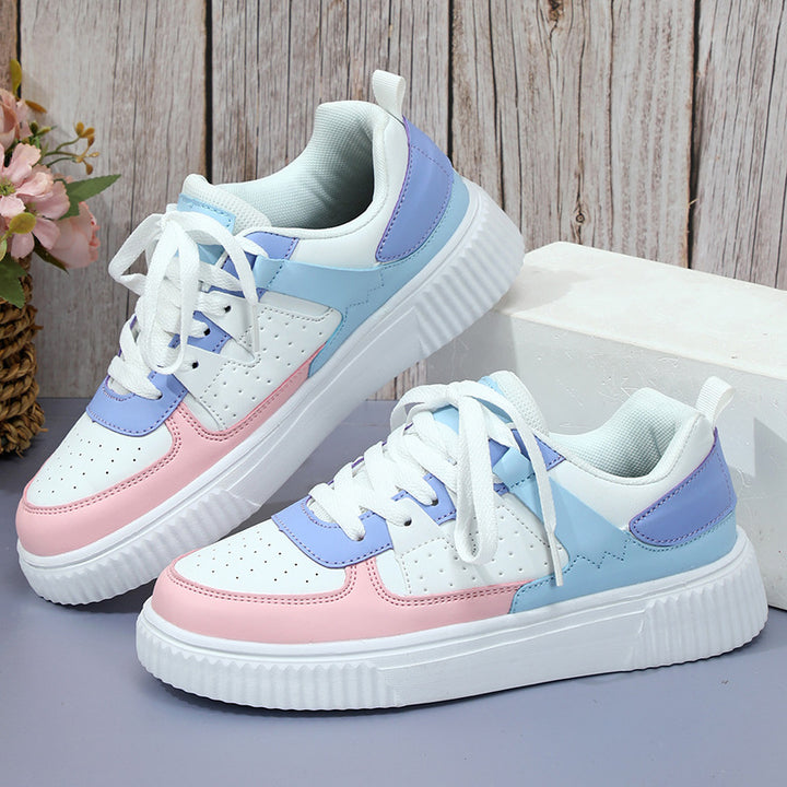 Dame sportliche sneakers med skridsikker sål og moderigtigt design Stilla