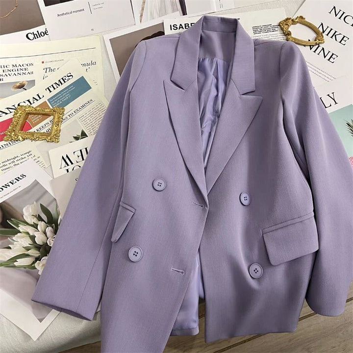Kvinders dobbeltradet blazer med elegant snit Stilla