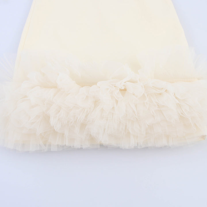 Femme Off-Shoulder Volant Mini Kjole Stilla