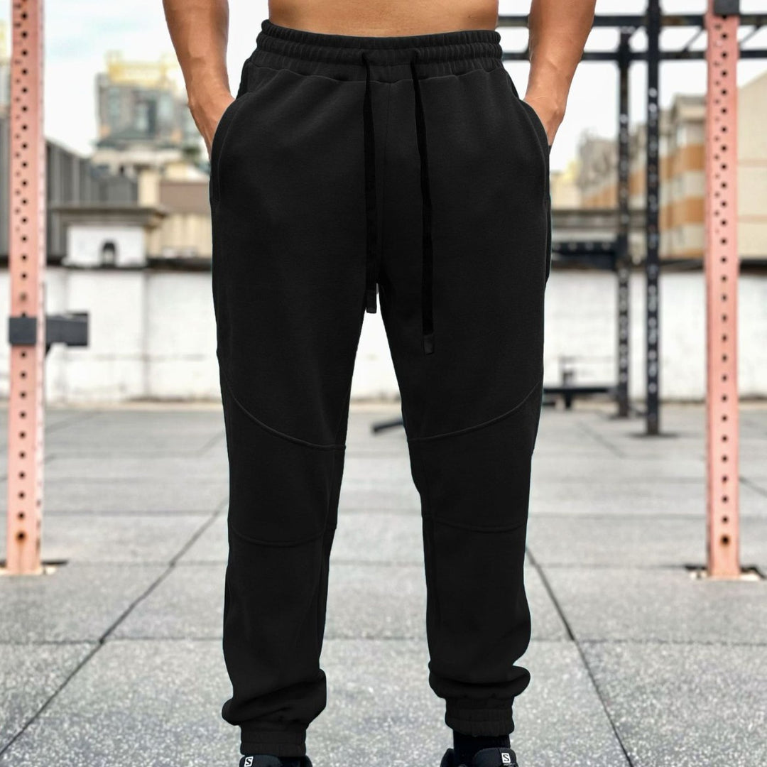 Herrer Sporty Sweatpants med elastisk talje og side lommer Stilla