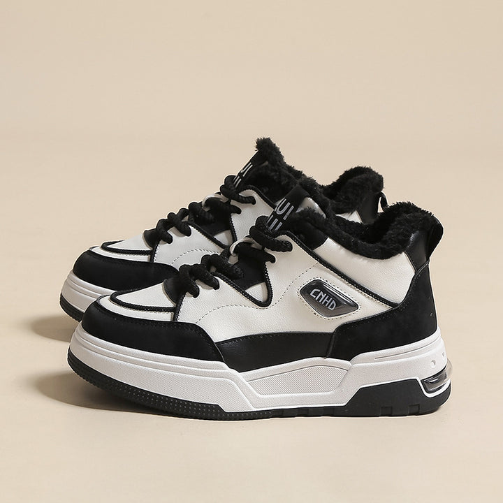 Dame High-Top Sneakers med varmt for og skridsikker sål Stilla