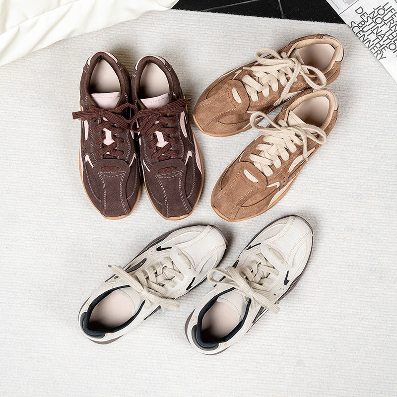 Dame Sporty Sneakers med åndbar konstruktion og fleksibel sål Stilla