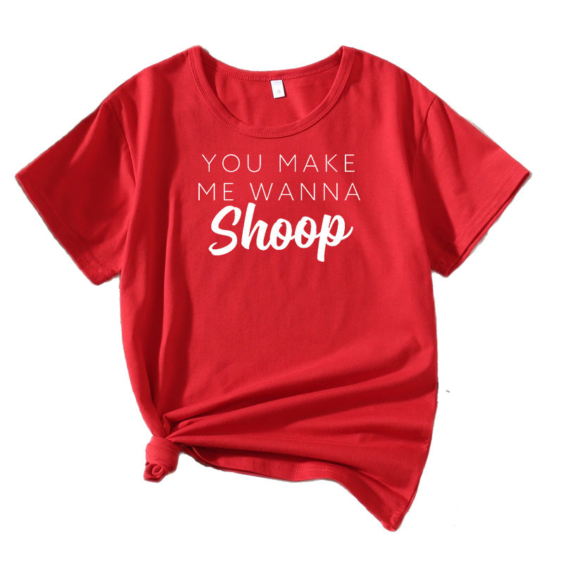 Dame Casual Statement Grafik T-shirt Stilla