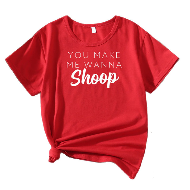 Dame Casual Statement Grafik T-shirt Stilla