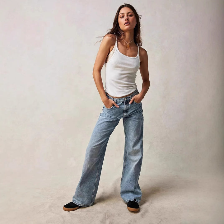 Dame Behagelig Strikjakke i afslappet Oversized-stil Stilla