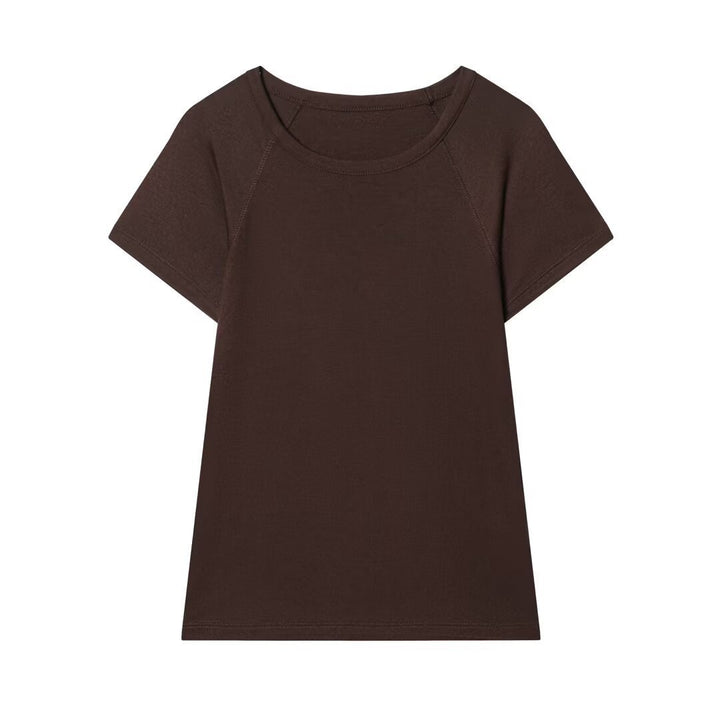 Dame komfortabelt basis T-shirt Skovae