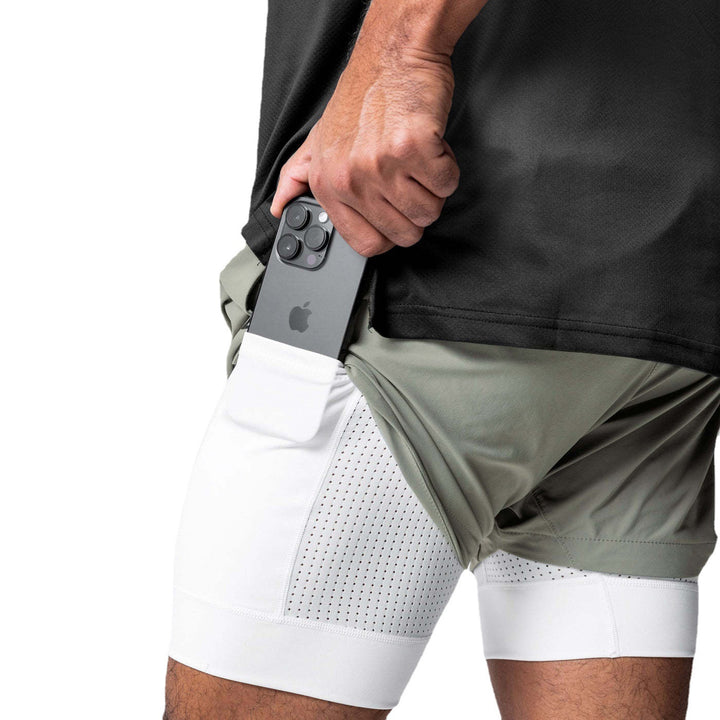Herrer Sportslige Hybrid-Shorts med Inderside Stilla