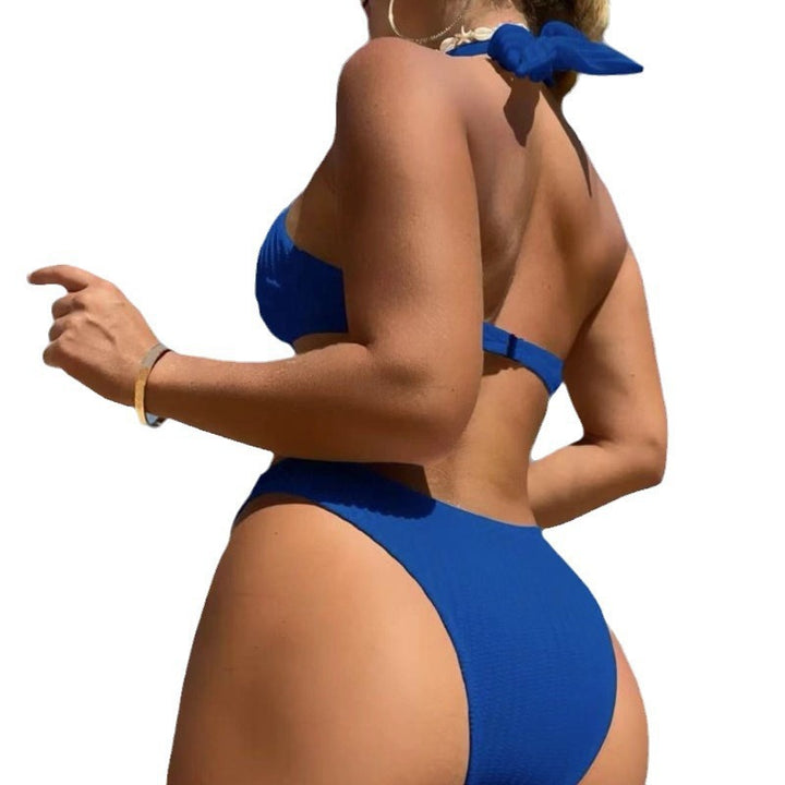 Dame Design-Bikini med krydsede overdele Skovae