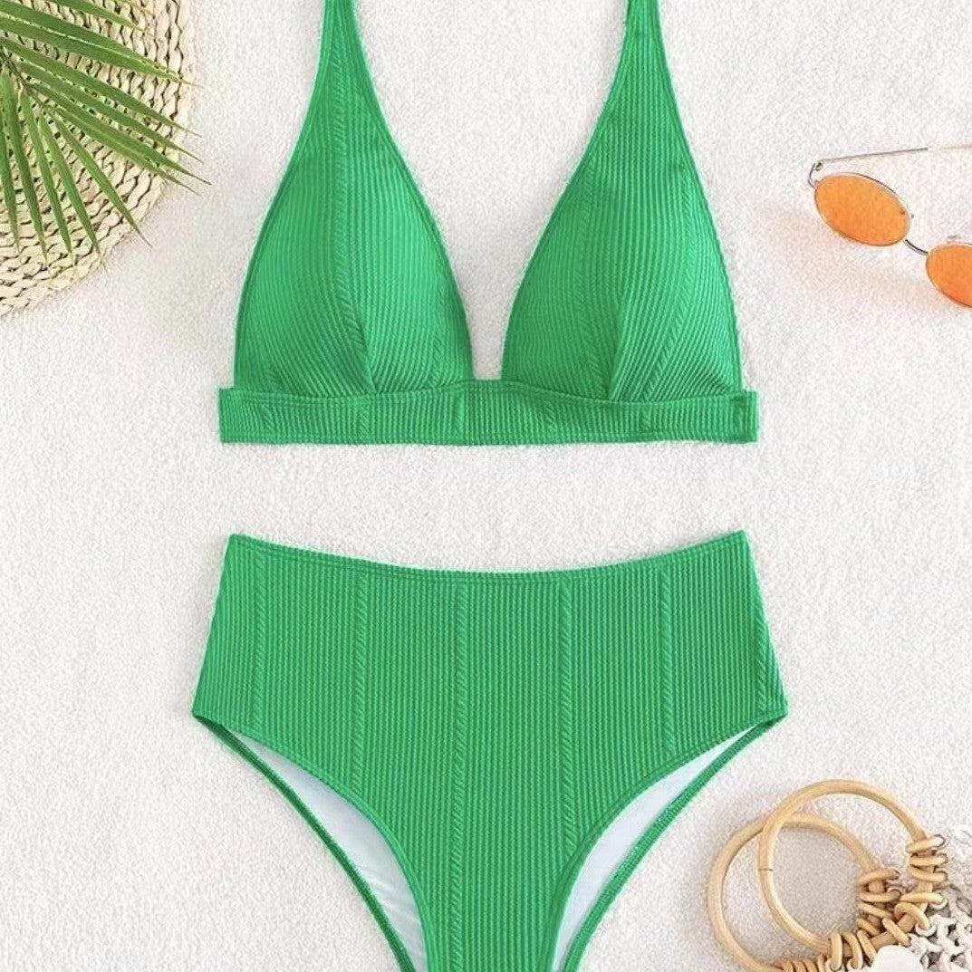 Dame Rip-High-Cut Bikini Set Stilla