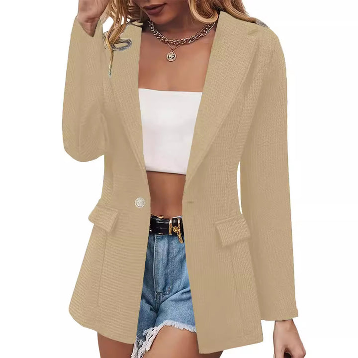 Dame Klassiker Elegant Blazer Stilla
