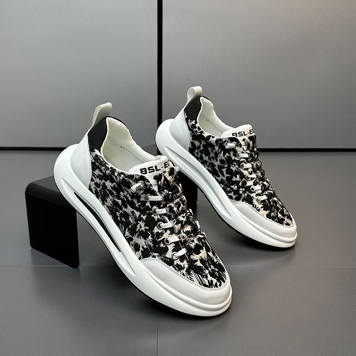 Femme Chic Blomster mønster Sneakers Stilla