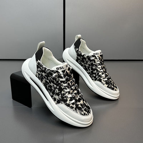 Femme Chic Blomster mønster Sneakers Stilla