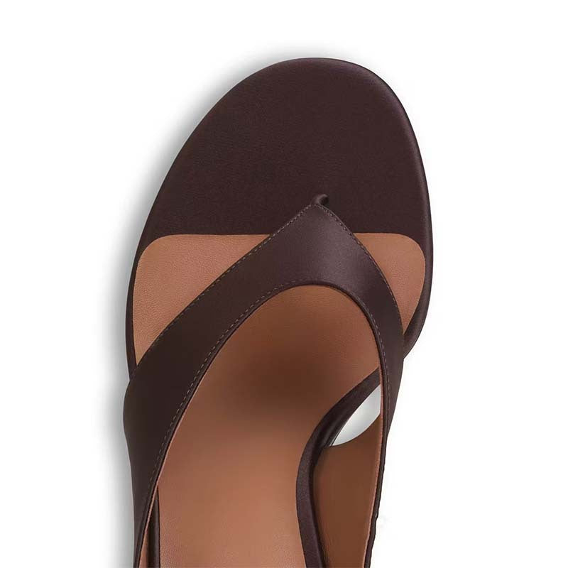 Dame Open-Toe Kilet Sandaler med smart minimalistisk Design Stilla