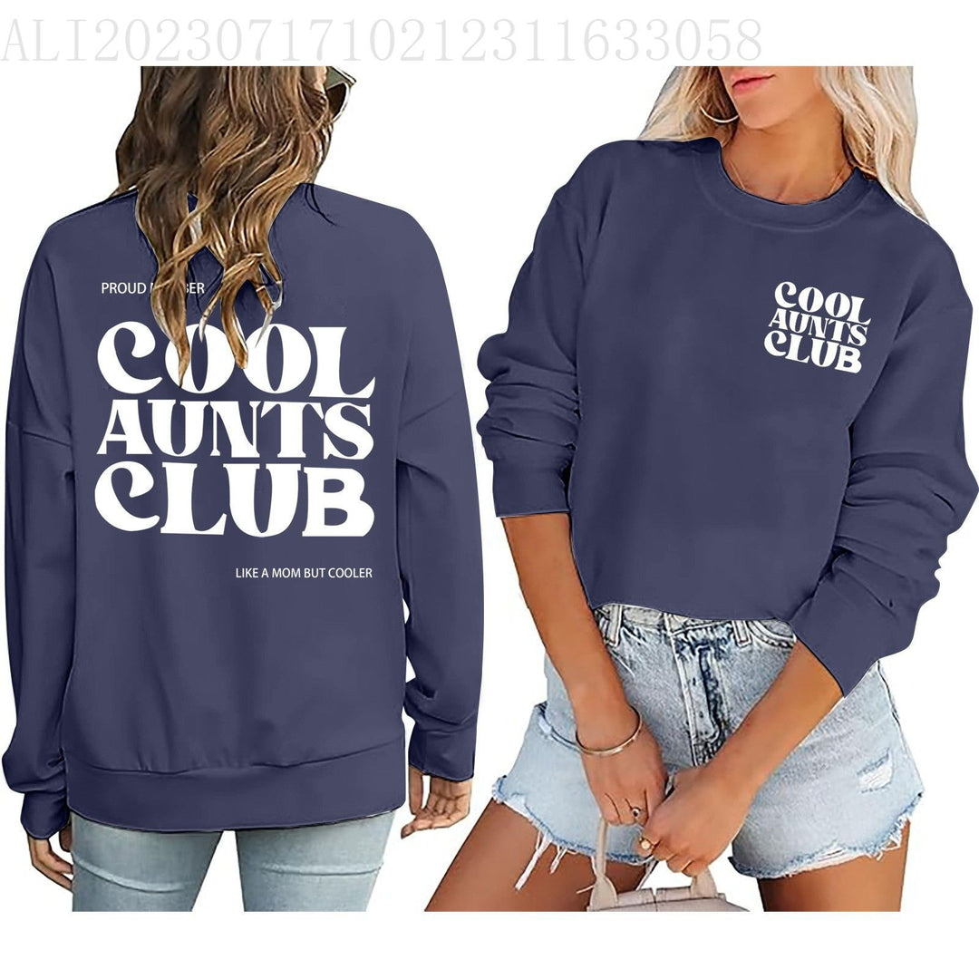 Kvindernes sweatshirts med cool klubmotiv Stilla
