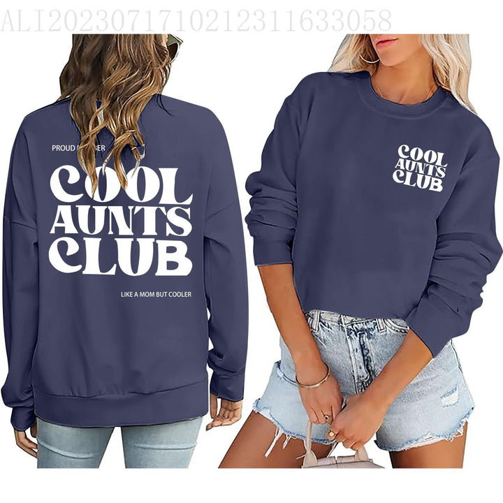Kvindernes sweatshirts med cool klubmotiv Stilla