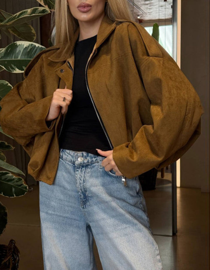 Kvinders Mode Oversized Jakke Skovae