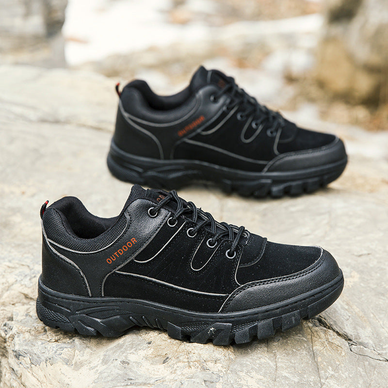Herre multifunktionelle udendørs sneakers med skridsikker sål og optimal dæmpning Stilla