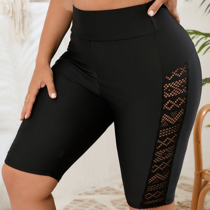 Dame Sportslige cykelshorts med trendy spidsdetalje Skovae
