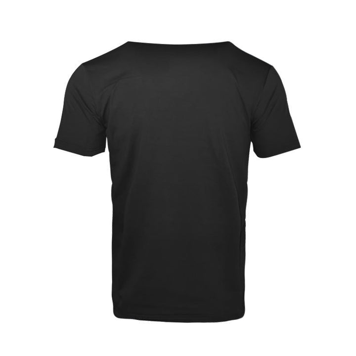Herrer afslappet V-hals Henley T-shirt med praktisk brystlomme Stilla